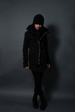 Load image into Gallery viewer, N/07 &quot;MONTICOLA&quot; [cotton/wool doddy tweed | Thinsulate Hi-Loft hooded blouson] (BLACK)