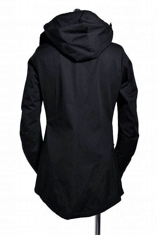 Load image into Gallery viewer, N/07 ANORAK JACKET / SUPIMA WEATHER CLOTH (BLACK)
