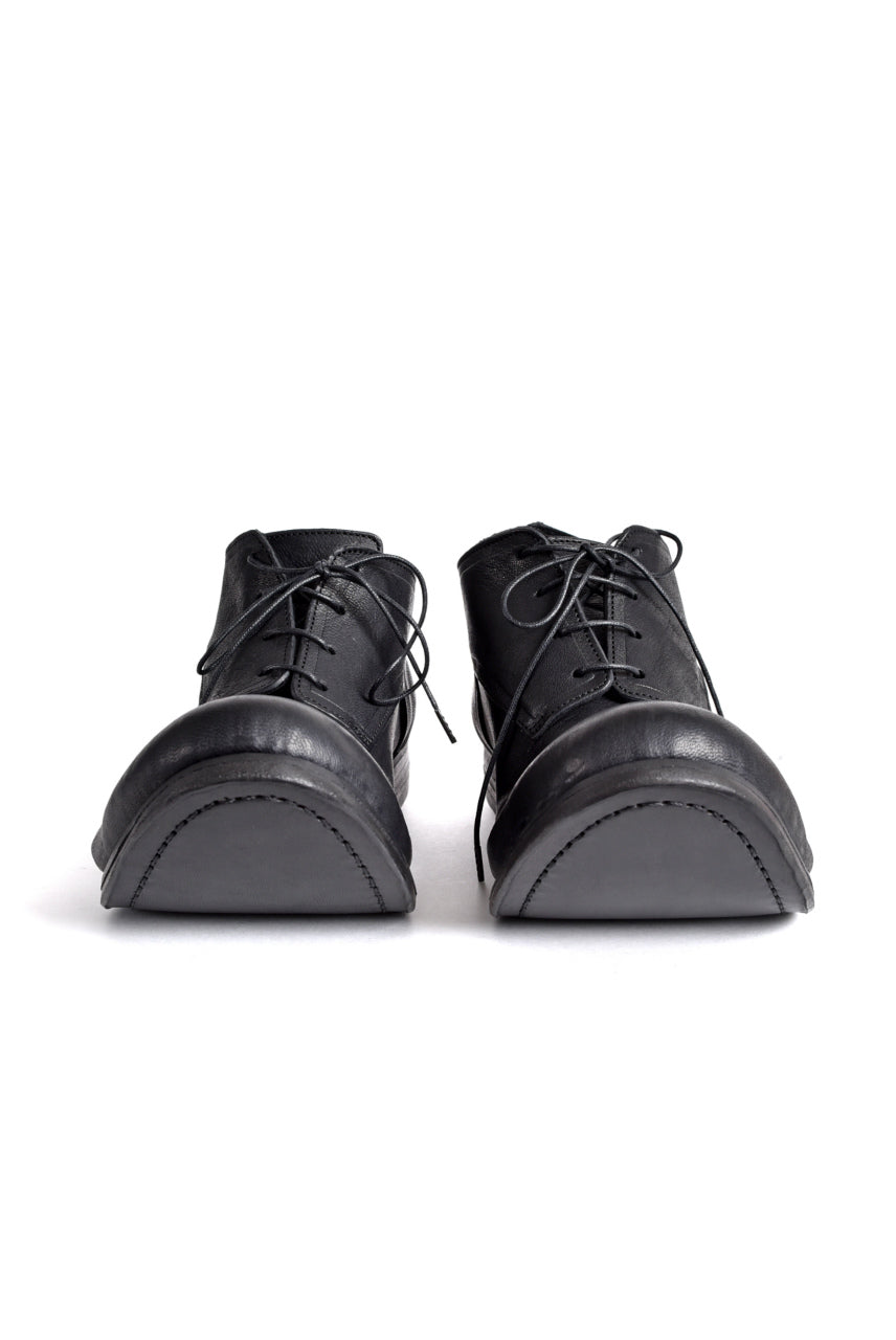 prtl x 4R4s exclusive Derby Shoes / Yezo Deer "No 3-3M" (BLACK)