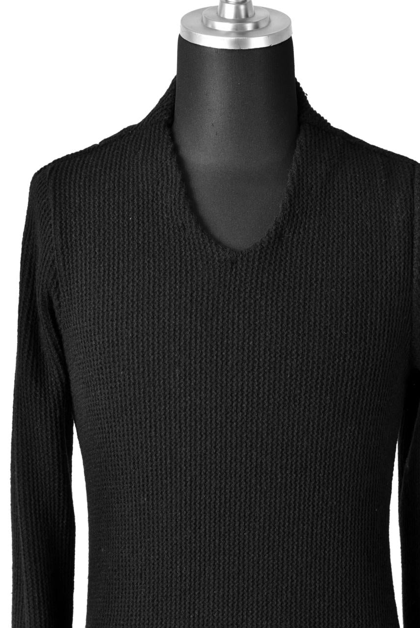 画像をギャラリービューアに読み込む, N/07 Neck Follow Knitsewn / RussellChain (BLACK)