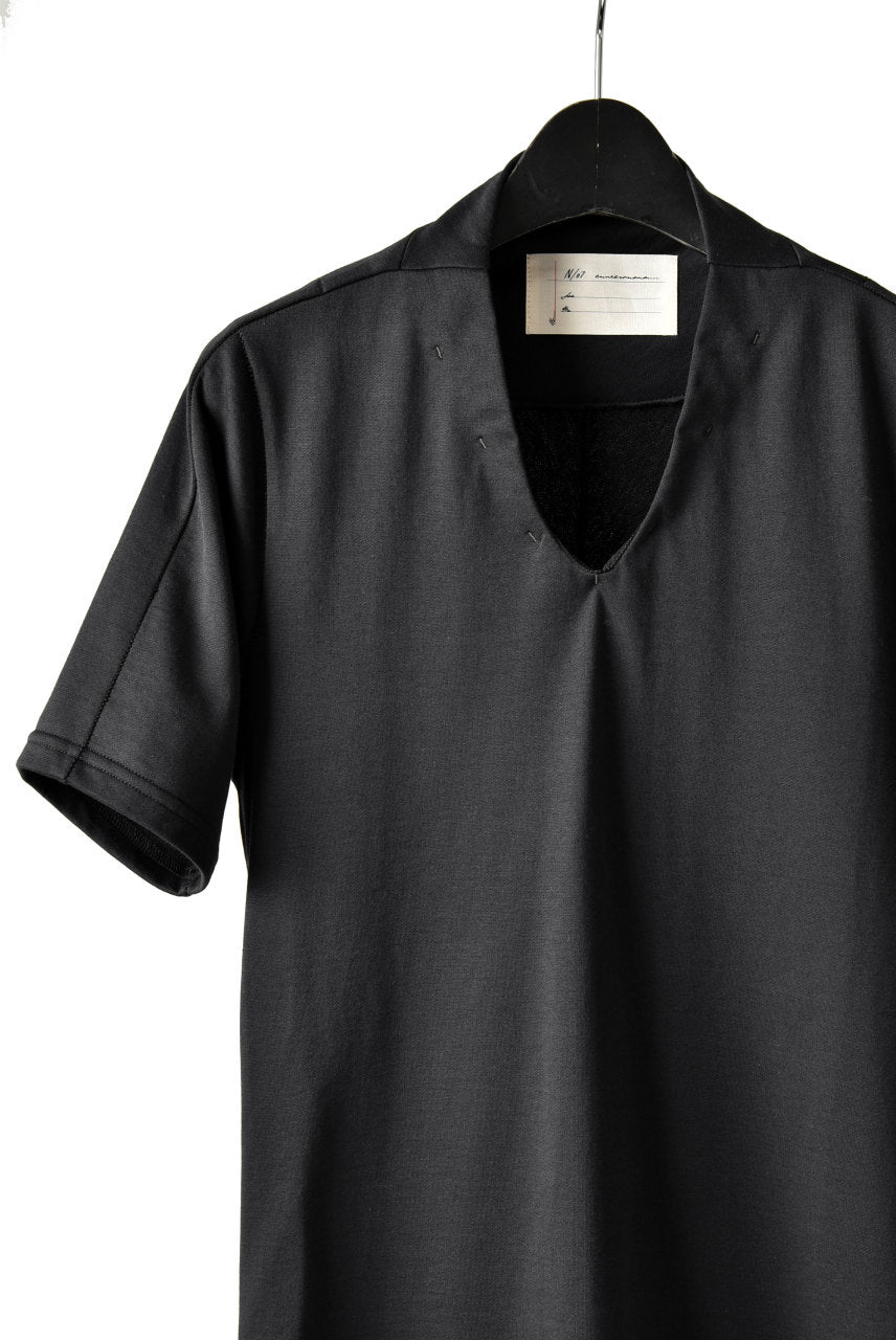 N/07 Neck Follow Jersey Tops / CORDURA® Fabric (BLACK)