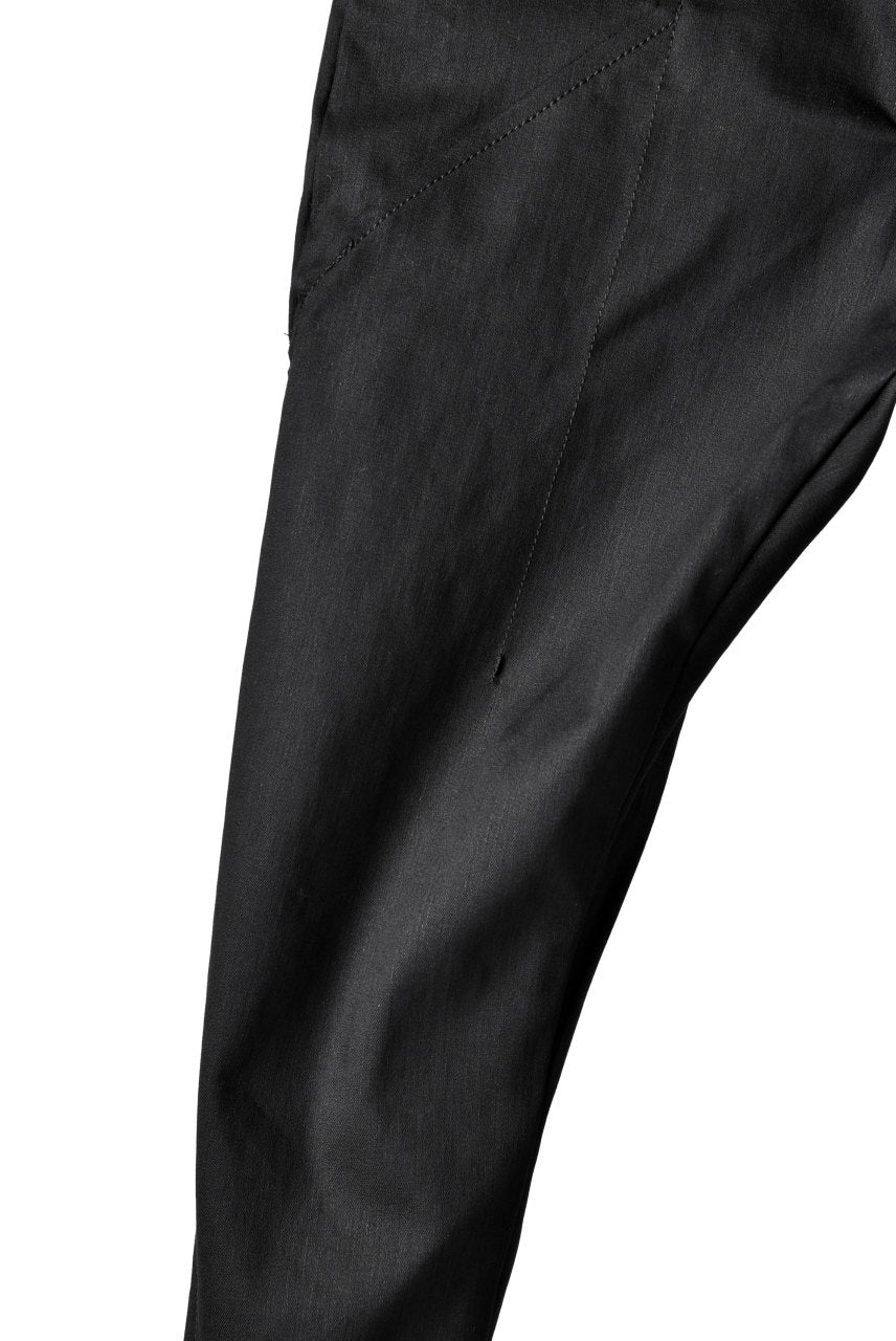 画像をギャラリービューアに読み込む, N/07 Darts-Structure Jodphurs Trouser / Ultimate Stretch Denim (BLACK)