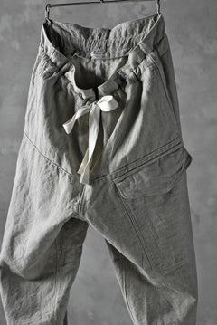 Load image into Gallery viewer, sus-sous natural wide trousers MK-1 / L56/C44 made with oyagi (NATURAL)