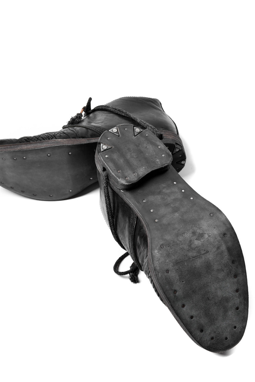 Load image into Gallery viewer, ierib tecta derby shoes / waxy JP culatta (BLACK)
