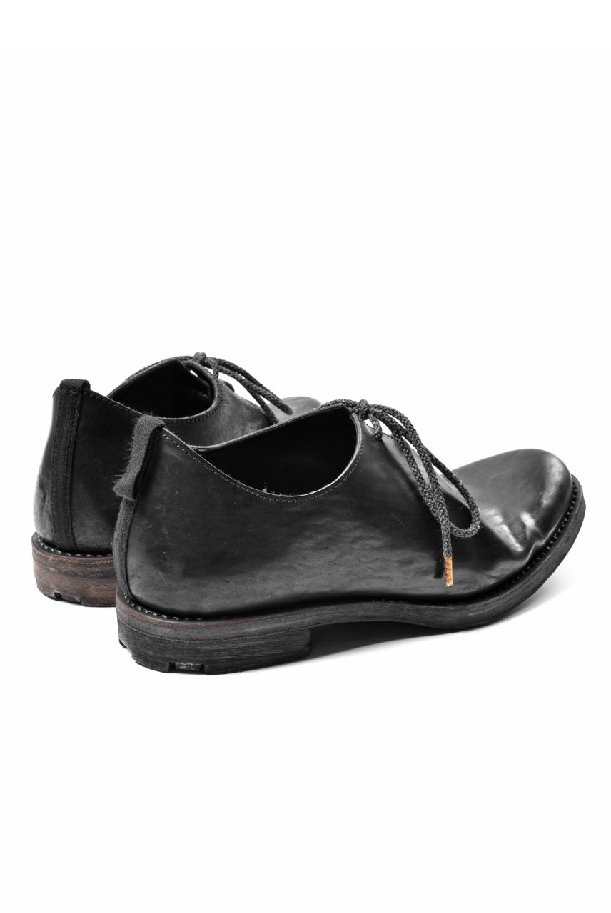 ierib tecta whole cut derby shoes / waxy JP culatta (BLACK)