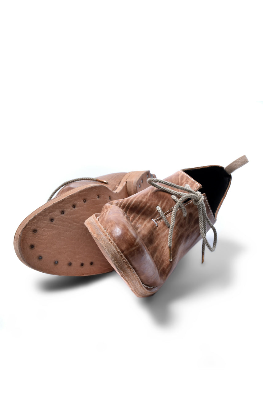 ierib tecta whole cut derby shoes / waxy JP culatta (NATURAL)