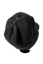 Load image into Gallery viewer, der antagonist. CASQUETTE / BORO STYLE (BLACK)