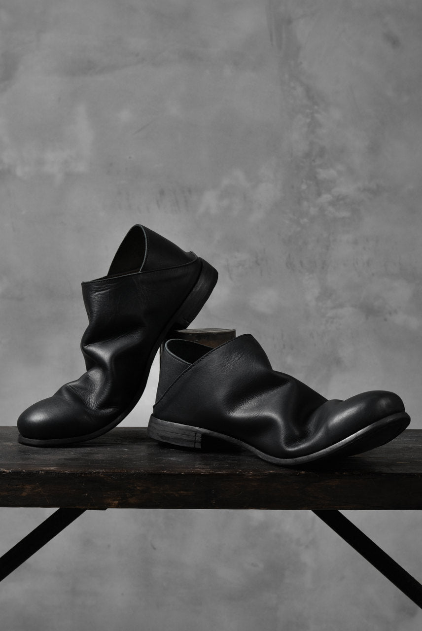 Portaille exclusive Babouche Slipon Shoes (JP-Smooth Pelle / BLACK)