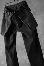 Load image into Gallery viewer, _vital fanage painter pants / hand dye &amp; wash &quot;SASHIKO&quot;