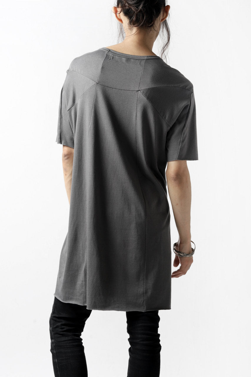 Load image into Gallery viewer, A.F ARTEFACT MULTI PANELED T-SHIRT / L.JERSEY (GREY)