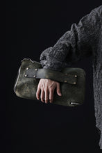 Load image into Gallery viewer, ierib onepiece clutch-bag / Marble Culatta (BLACK #A)
