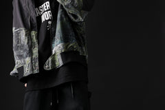 Load image into Gallery viewer, FACETASM FOREST SWITCHING BLOUSON (BLACK×GREEN)