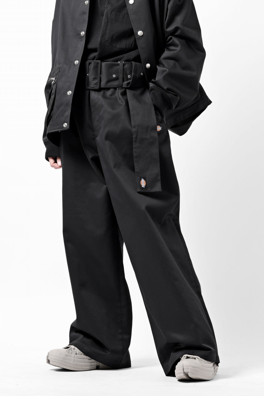 画像をギャラリービューアに読み込む, FACETASM x DICKIES BELTED BIG HEART PANTS (BLACK)