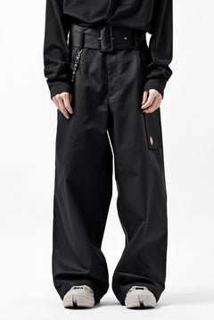 画像をギャラリービューアに読み込む, FACETASM x DICKIES BELTED BIG HEART PANTS (BLACK)