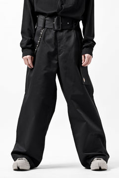 画像をギャラリービューアに読み込む, FACETASM x DICKIES BELTED BIG HEART PANTS (BLACK)