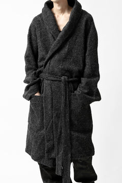 画像をギャラリービューアに読み込む, A.F ARTEFACT WARM KNIT GOWN COAT (GREY)