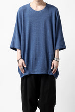 画像をギャラリービューアに読み込む, A.F ARTEFACT x LOOM exclusive DOLMAN LOOSEY TOPS / ORGANIC SURF KNIT COTTON (BLUE)