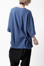 画像をギャラリービューアに読み込む, A.F ARTEFACT x LOOM exclusive DOLMAN LOOSEY TOPS / ORGANIC SURF KNIT COTTON (BLUE)