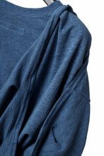 画像をギャラリービューアに読み込む, A.F ARTEFACT x LOOM exclusive DOLMAN LOOSEY TOPS / ORGANIC SURF KNIT COTTON (BLUE)