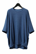 画像をギャラリービューアに読み込む, A.F ARTEFACT x LOOM exclusive DOLMAN LOOSEY TOPS / ORGANIC SURF KNIT COTTON (BLUE)