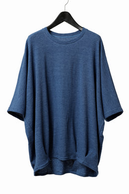 A.F ARTEFACT x LOOM exclusive DOLMAN LOOSEY TOPS / ORGANIC SURF KNIT COTTON (BLUE)