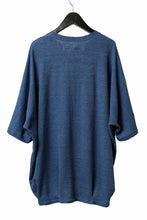 画像をギャラリービューアに読み込む, A.F ARTEFACT x LOOM exclusive DOLMAN LOOSEY TOPS / ORGANIC SURF KNIT COTTON (BLUE)