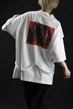 Load image into Gallery viewer, ALMOSTBLACK LAYERED CUT &amp; SEWN (WHITE)
