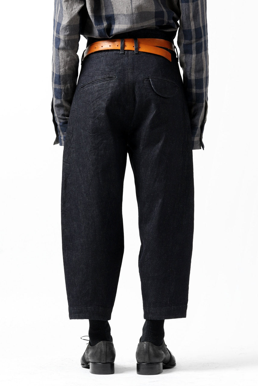 Hannibal. Cropped Trousers Natural Fit / harriet 194. (INDIGO BLUE)