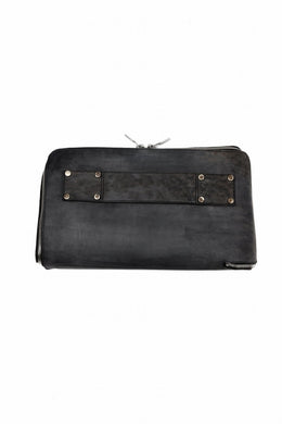 ierib onepiece clutch-bag / Shell Cordovan (MARBLE GREY #A) - Price specified