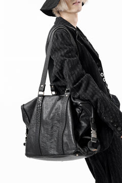 画像をギャラリービューアに読み込む, ierib Dr-Bag Large / FVT Oiled Horse Leather (BLACK)