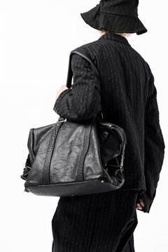 画像をギャラリービューアに読み込む, ierib Dr-Bag Large / FVT Oiled Horse Leather (BLACK)