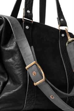 画像をギャラリービューアに読み込む, ierib exclusive 2way Doctors Bag with Strap Belt / FVT Oiled Horse (BLACK)