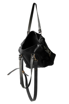 画像をギャラリービューアに読み込む, ierib exclusive 2way Doctors Bag with Strap Belt / FVT Oiled Horse (BLACK)