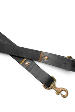 画像をギャラリービューアに読み込む, ierib exclusive 2way Doctors Bag with Strap Belt / Oiled Horse Leather (BLACK)