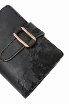 画像をギャラリービューアに読み込む, ierib exclusive LVMH leather wallet / JP inked horse butt (BLACK #B)