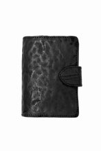 画像をギャラリービューアに読み込む, ierib exclusive LVMH leather wallet / waxy horse butt (BLACK)