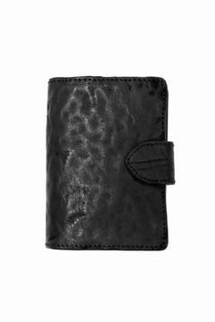 画像をギャラリービューアに読み込む, ierib exclusive LVMH leather wallet / waxy horse butt (BLACK)