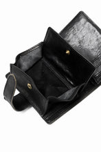 Load image into Gallery viewer, ierib exclusive lvmh leather wallet / waxy horse butt (BLACK)