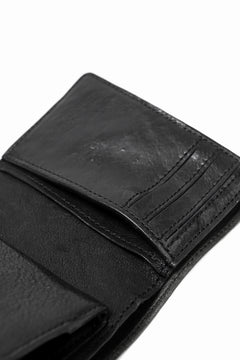 画像をギャラリービューアに読み込む, ierib exclusive LVMH leather wallet / waxy horse butt (BLACK)