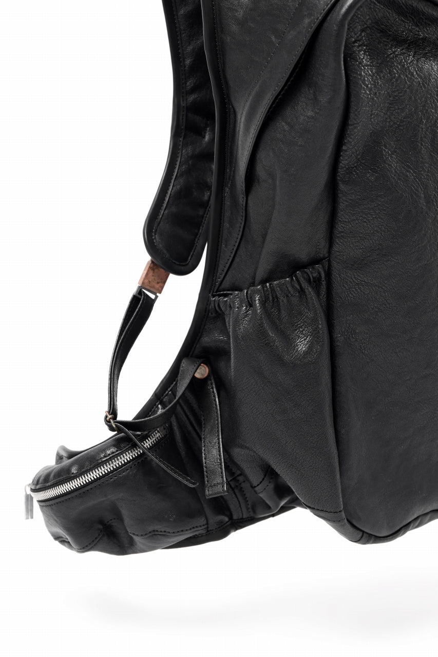 ierib NEW TRIO BACKPACK / FVT Oiled Horse Leather (BLACK)
