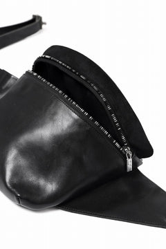 画像をギャラリービューアに読み込む, ierib waist-shoulder bag / smooth horse leather (BLACK)