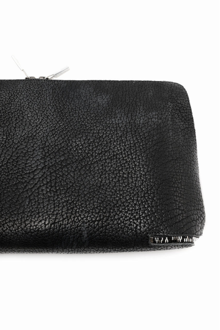 ierib onepiece clutch-bag / Rough Bull (BLACK)