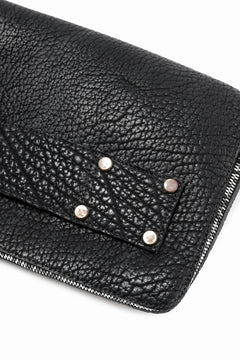 画像をギャラリービューアに読み込む, ierib onepiece clutch-bag / Rough Bull (BLACK)