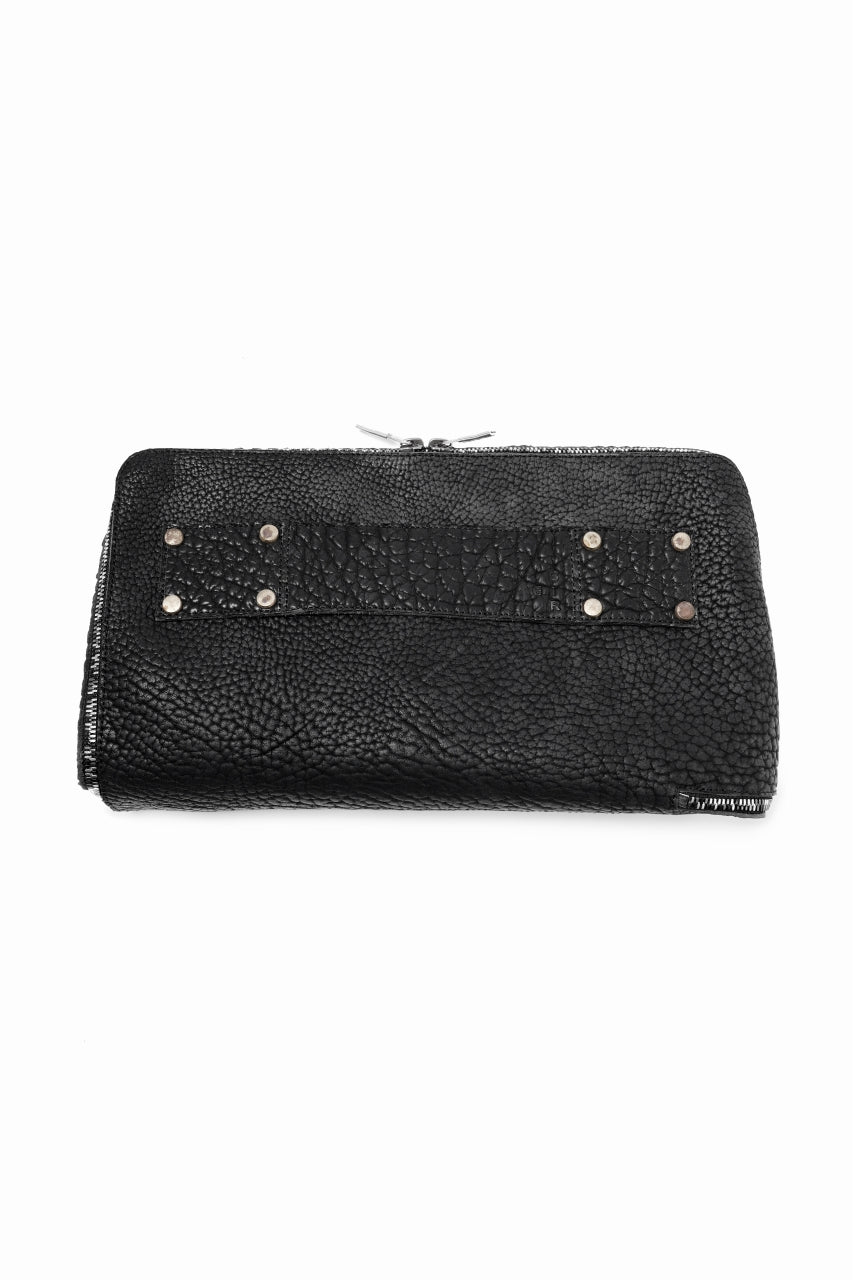 画像をギャラリービューアに読み込む, ierib onepiece clutch-bag / Rough Bull (BLACK)