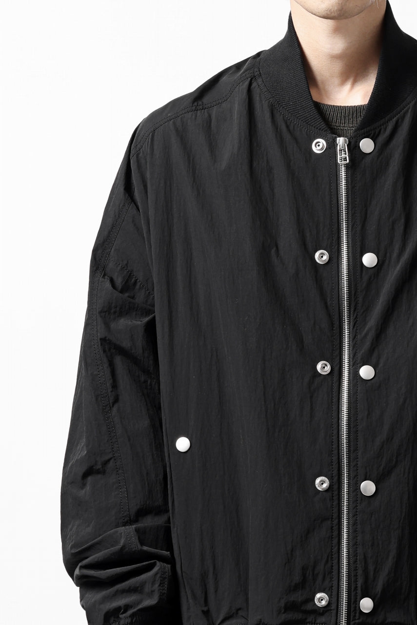 A.F ARTEFACT MA-1 BLOUSON / LIGHT WEIGHT NYLON (ALL BLACK)