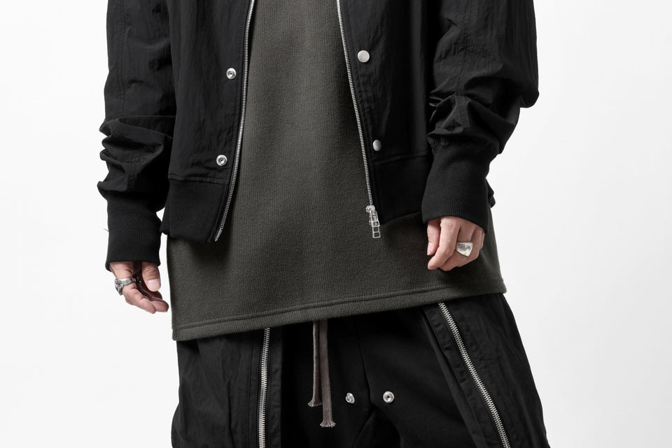 画像をギャラリービューアに読み込む, A.F ARTEFACT LIGHTWEIGHT BOMBER-JACKET (ALL BLACK)