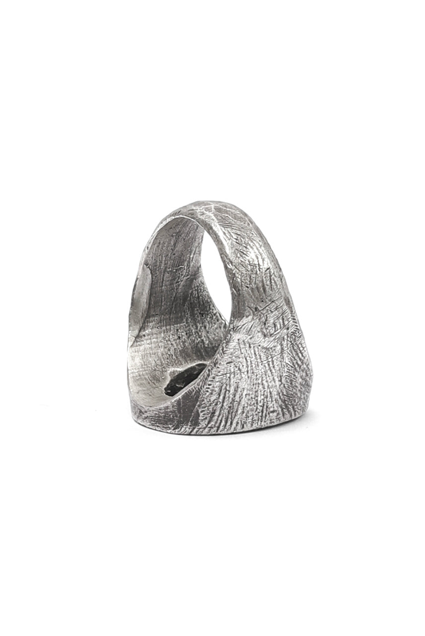 Holzpuppe Barnacle Hollow Silver Ring (BR-601)
