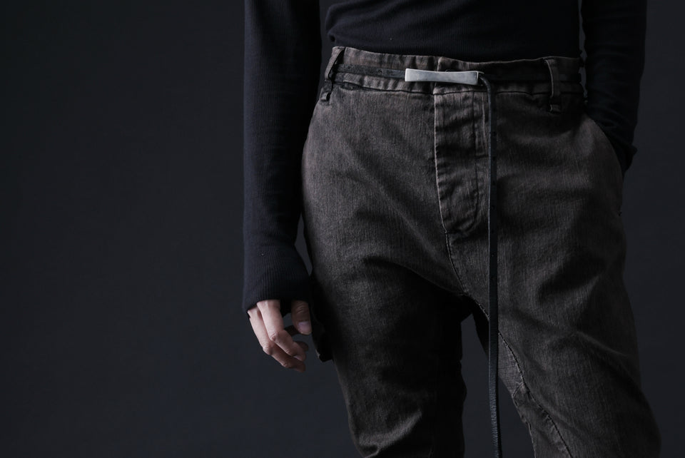 画像をギャラリービューアに読み込む, masnada SLIM JEANS / REPURPOSED STRETCH (TARNISHED DUST)