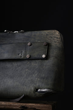 Load image into Gallery viewer, ierib onepiece clutch-bag / Marble Culatta (BLACK #B)