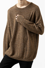 画像をギャラリービューアに読み込む, CAPERTICA ALPACA AIR KNIT SWEATER / BABY ALPACA FINEWOOL (CAMEL)